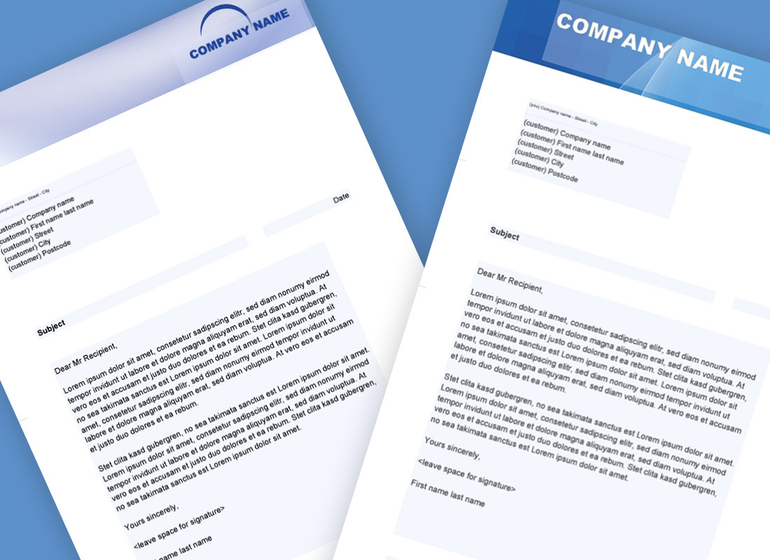 7-Letterheads