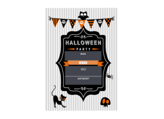Einladung Halloween