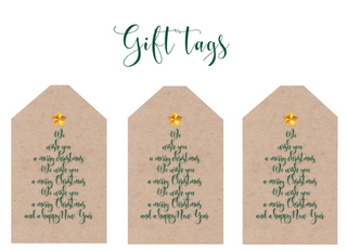 Gift tags