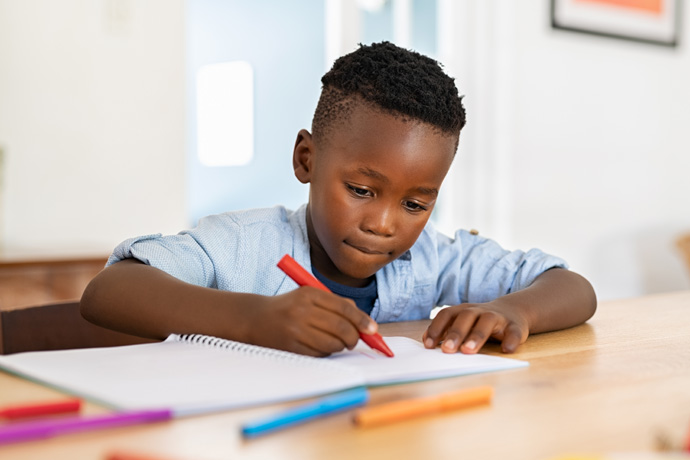 Creative Corner - Africa - Kids Corner Card